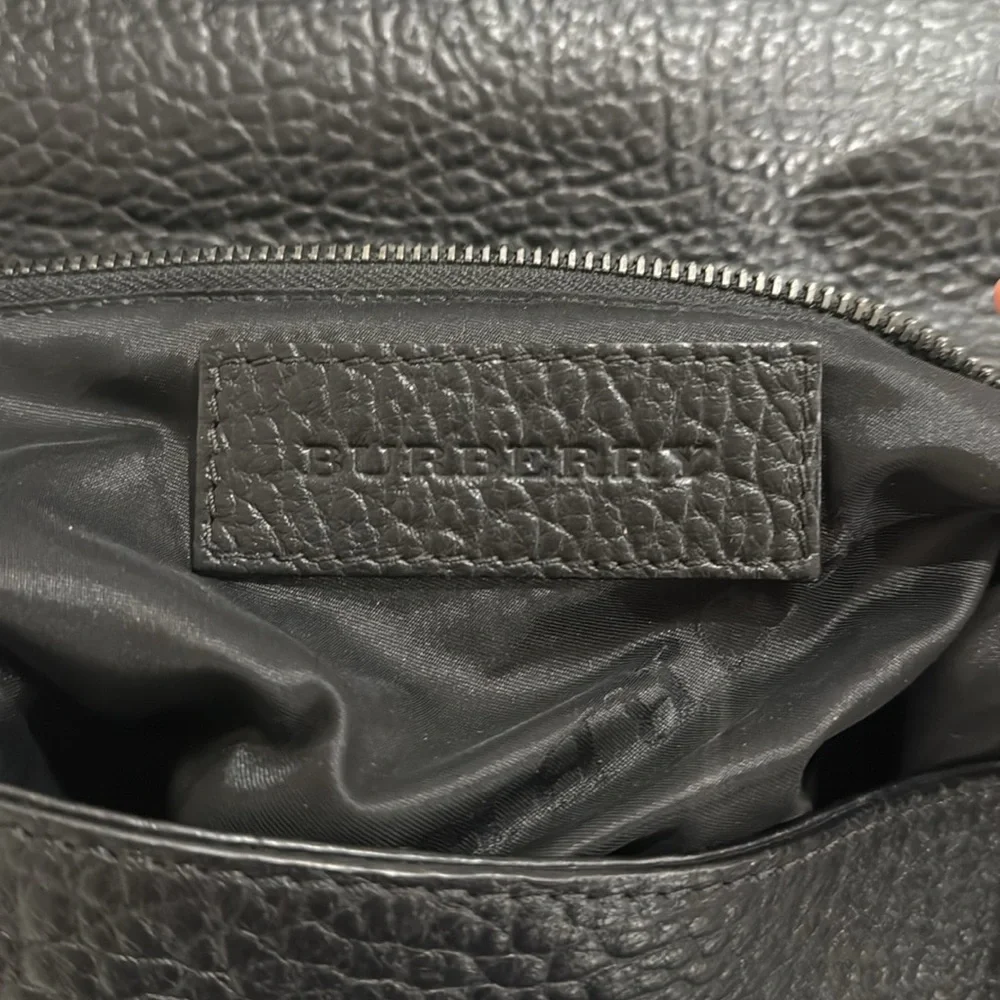 Burberry Grifford Grain Leather Messenger Bag - Picture 4 of 6